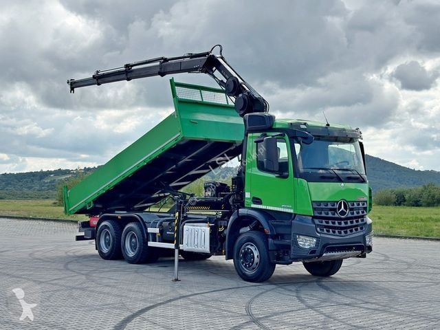 Camion Mercedes AROCS * HIAB 122 ES - 3 HIPRO *...