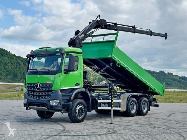 Camion Mercedes AROCS * HIAB 122 ES - 3 HIPRO *...