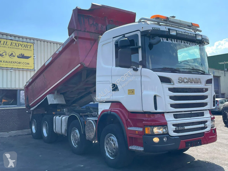 Camion Scania R560 V8 Kipper 8x4 Manual earbox...
