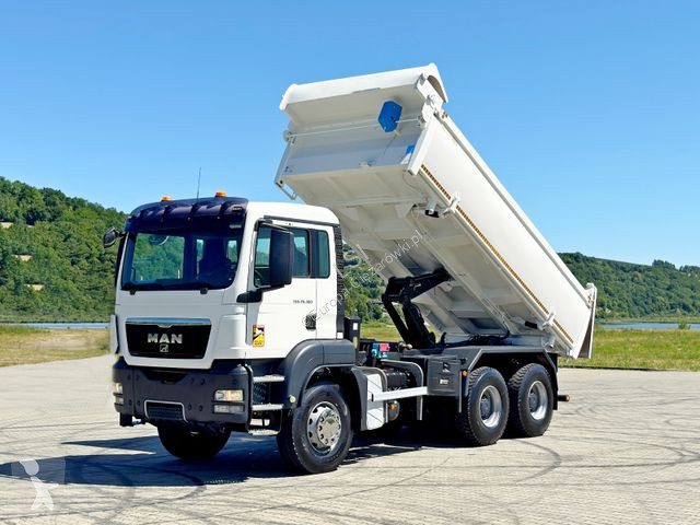 Lastbil MAN TGS Kipper 5,20 m + BORDMATIC / 6x4