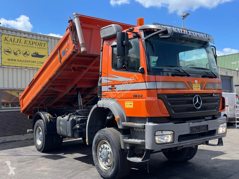 Camion Mercedes 1833 Kipper 4x4 Full Steel...