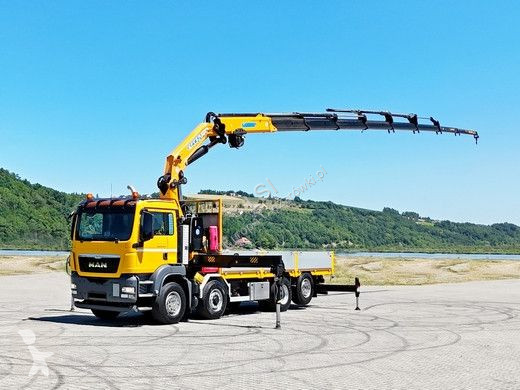 Kamion MAN 35.480 * EFFER 395/6S + FUNK / 8x4