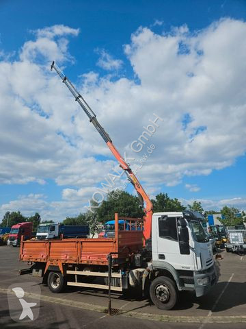 Lastbil Iveco ML 120E22 4x2 Pritsche Palfinger...