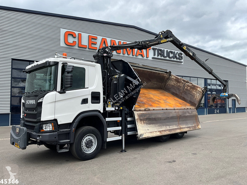Camion Scania 410 6x6 Euro 6 Palfinger 17...