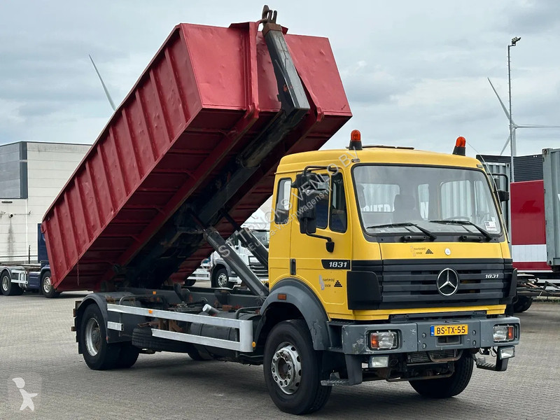Camion Mercedes 1931 4x2 Meiler Haakarm 20T...