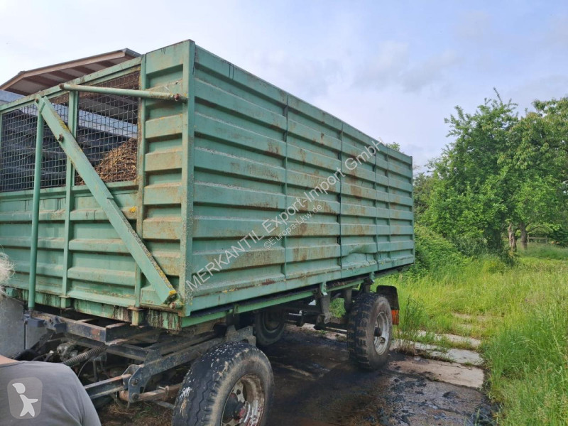 Remolque agrícola   HW 60 Schwerhäckselaufbau