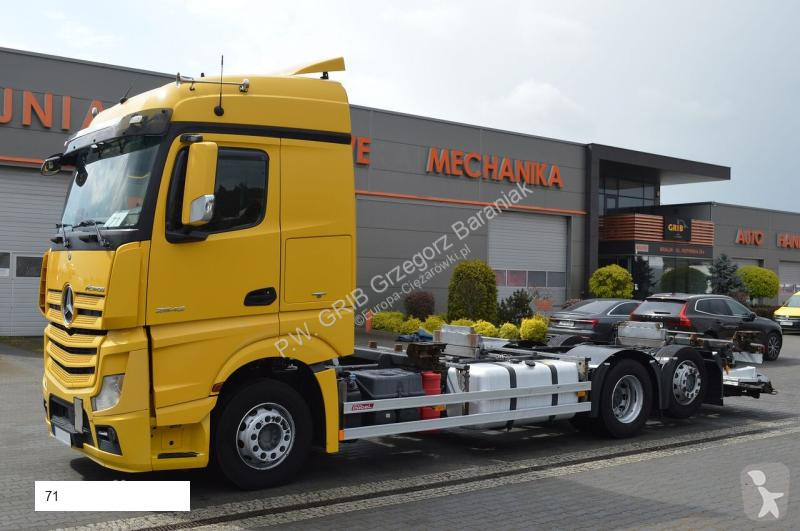 Kamion Mercedes ACTROS 2542 EURO 6 BDF SWAP...