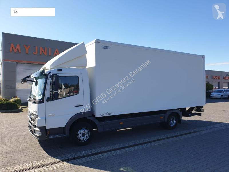 Kamion Mercedes 816 BOX+LIFT DEUSTCHER LKW
