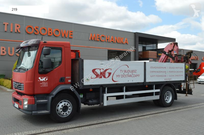 Camión Volvo FL 18.280 Pallet Forks Rotator...
