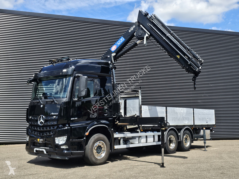 Kamion Mercedes 2545 6x2 / HMF 32 t/m CRANE / KRAN
