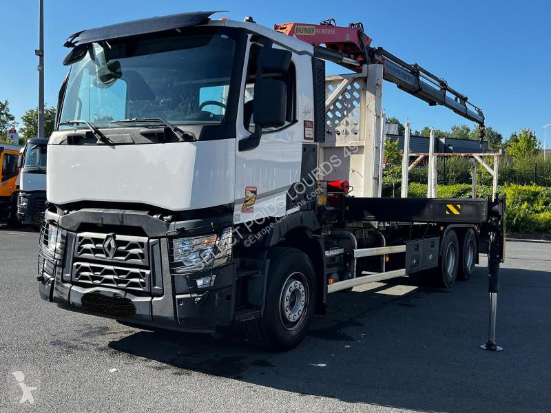 Kamion Renault C-380 6X2 PLATEAU GRUE C-Series