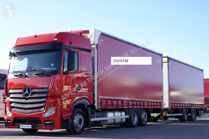 Kamion s návěsem Mercedes ACTROS 2548 / ZESTAW...