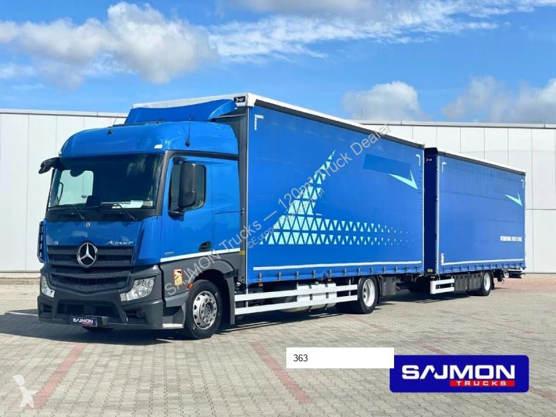شاحنة مقطورة Mercedes ACTROS F / ZESTAW TANDEM...