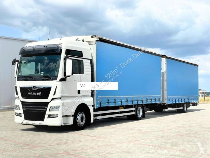Camion remorque MAN TGX 18.400 / PRZEJAZDOWY /...