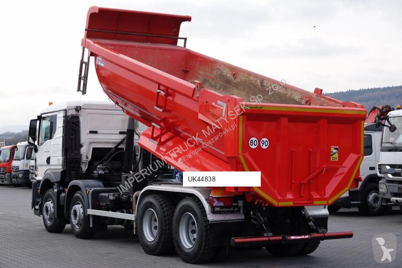 Kamion MAN TGS 35.430 / WYWROTKA TYLNOZSYPOWA /...