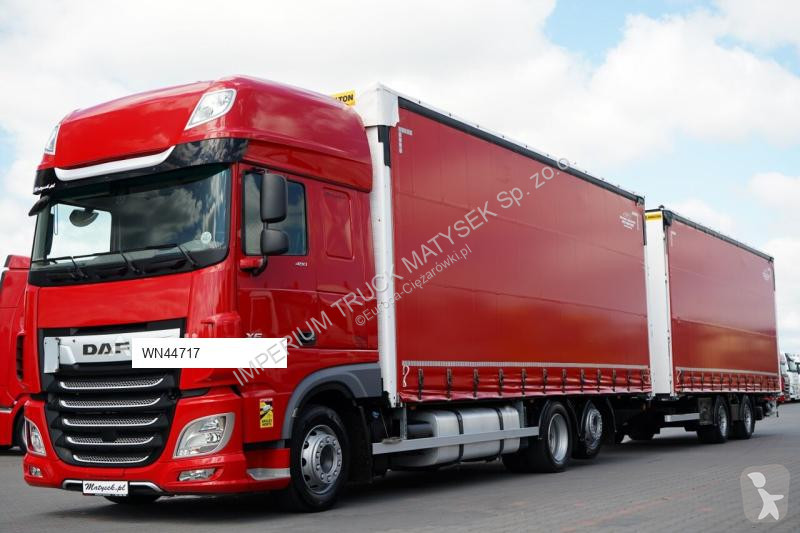 Camion remorque DAF XF 480 / ZESTAW TANDEM /...
