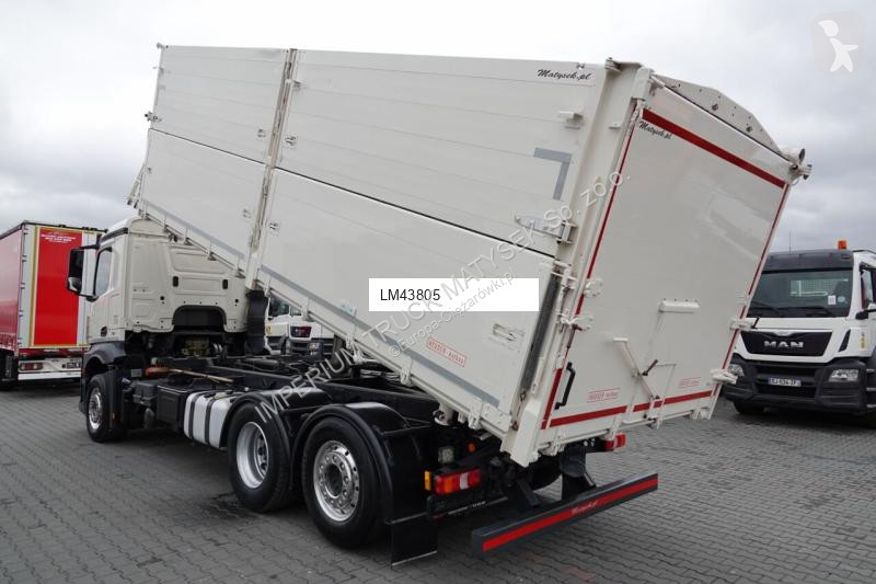 Kamion Mercedes ACTROS / 2545 / 6x2 / WYWROTKA...