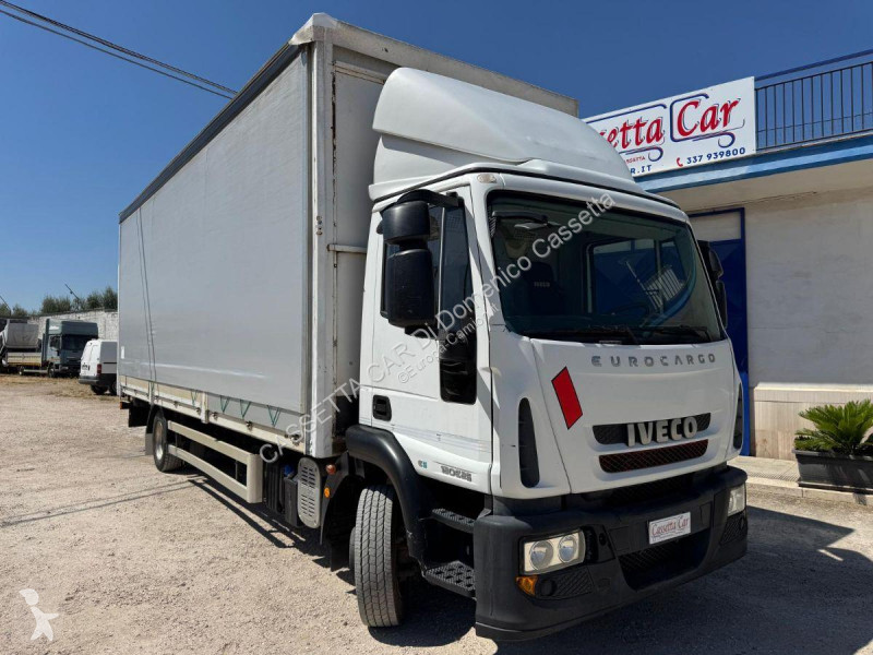 شاحنة Iveco EUROCARGO 120E25 CENTINATO+PEDANA...