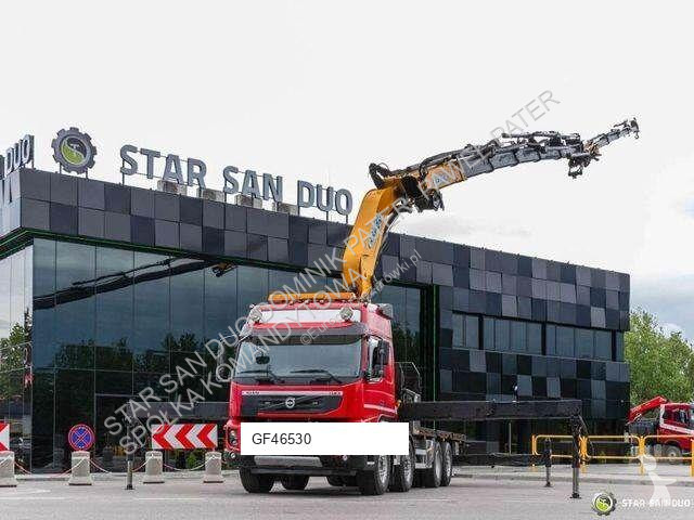 Kamion Volvo FMX 500 8x2 Effer 585 Fly Jib...