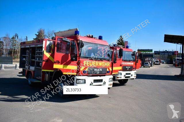 Camion MAN 4x4 Firetruck Feuerwehr DOKA...