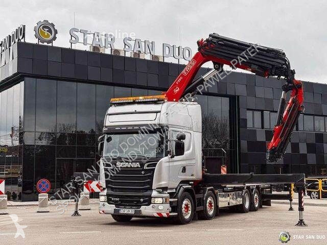 Kamion Scania R730 8x2 Fassi F990 Fly Jib 30m...