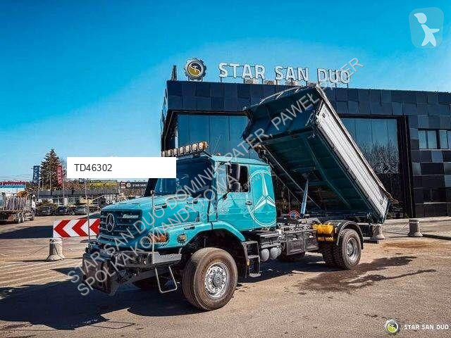Camion Mercedes 1833 4x4 Kipper Camper Chassis