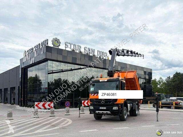 Camion Mercedes 1841 AK 4x4 Hiab 288E-7 Crane...