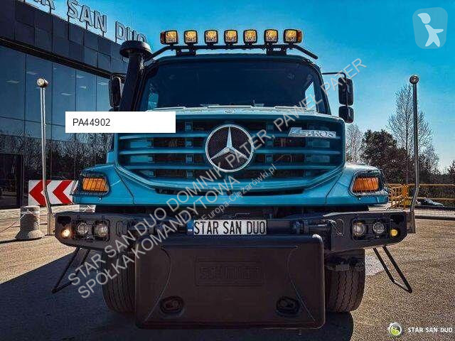 Camion Mercedes 1833 4x4 Kipper Camper Chassis
