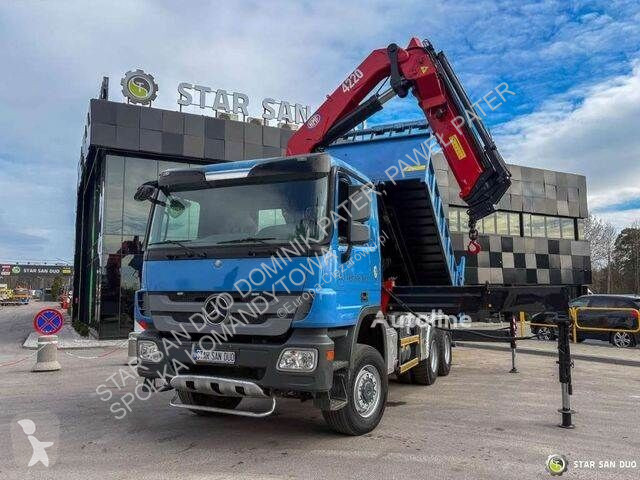 Camion Mercedes ACTROS 3341 6x6 HMF 4220 K4...