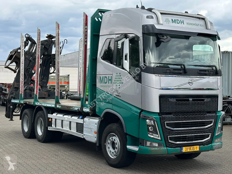 Camion Volvo 16750 6x4 Hiab 125Z Crane Engine...
