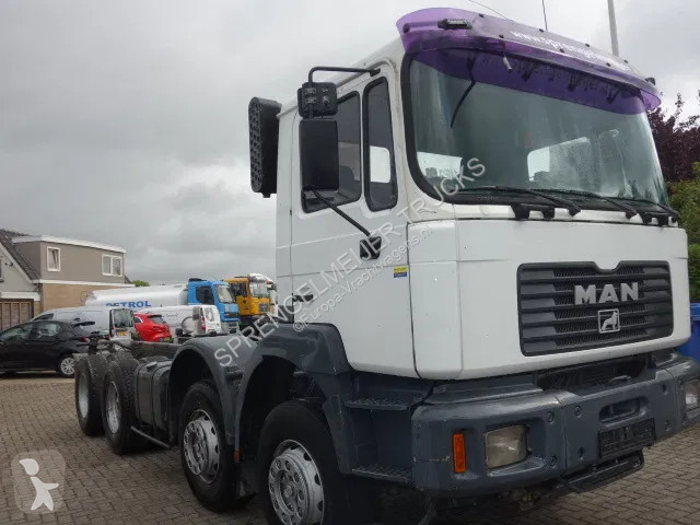 Camion MAN 41-414 manuial pomp 8x4