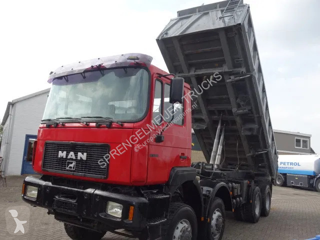Vrachtwagen MAN 35-403 meiller kipper 8x6