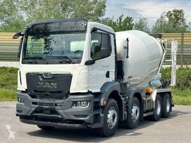 Camion MAN TGS 8x4 / Euromix MTP EM 9 L