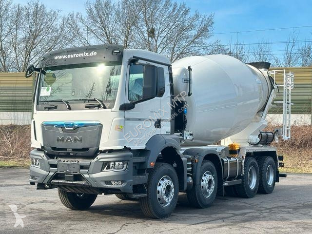 Camion MAN TGS 8x4 /Euro6e Euromix EM 12 R