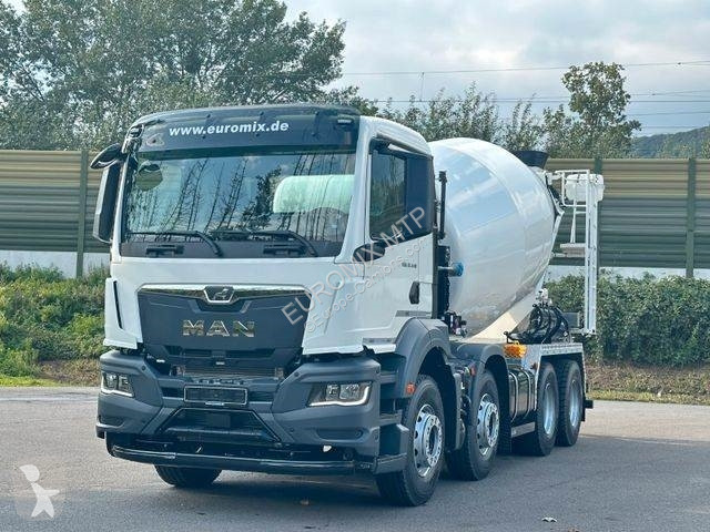 Lastbil MAN TGS 8x4 / Euromix MTP EM 9 L