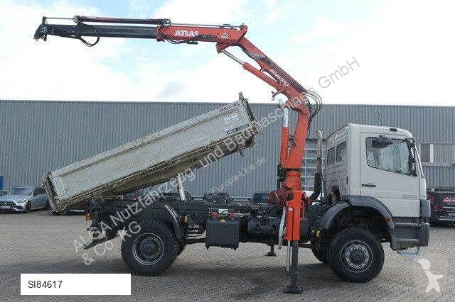 Kamion Mercedes 1828 4x4, Atlas AK 105.1, Funk,...