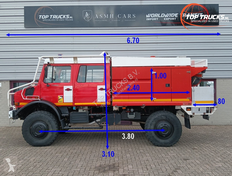 Kamion Unimog U 5000 Mercedes Benz -4x4 - (type...