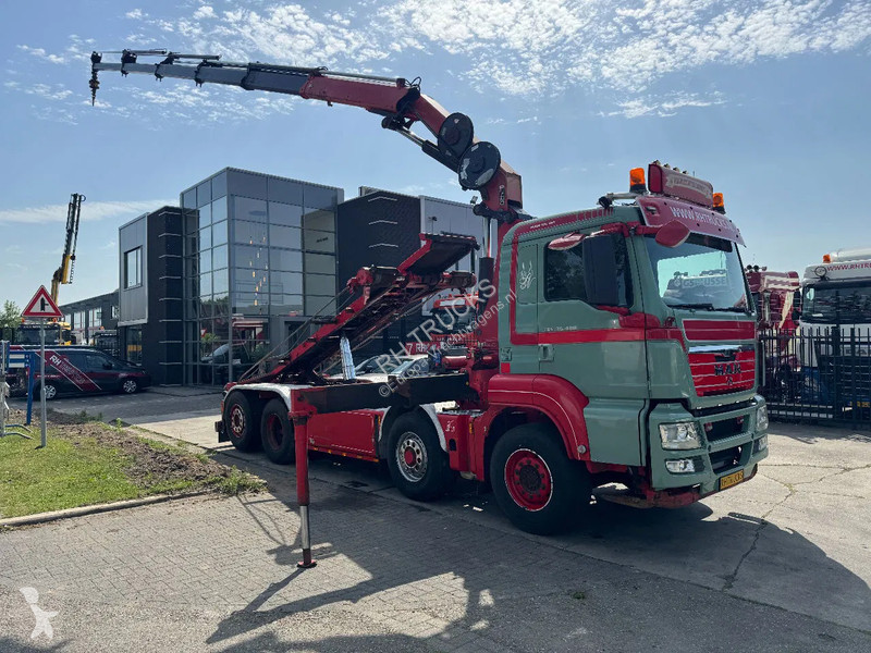 Camion MAN 35.480 8X4 HMF 2420 K5 + HMF ABLE +...
