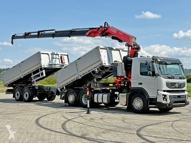Camión remolque Volvo FMX 420* FASSI F275.2.25...