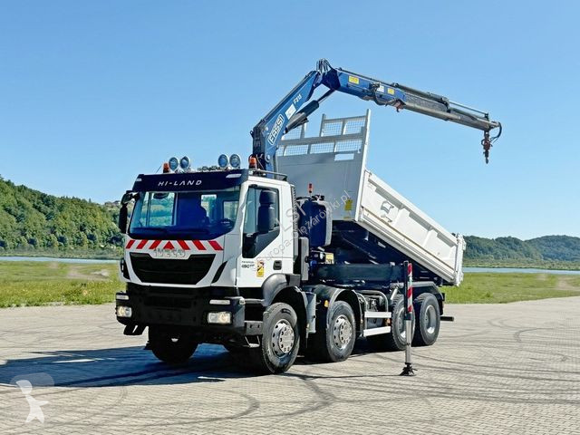 Camião Iveco TRAKKER 450 * FASSI F215A.0.22 +...