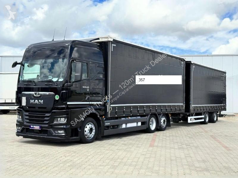 Camion remorque MAN TGX 26.470 / ZESTAW TANDEM...
