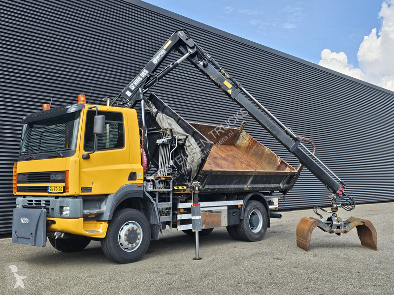 Kamion DAF 75250 4X4 / HIAB CRANE + TIPPER /...