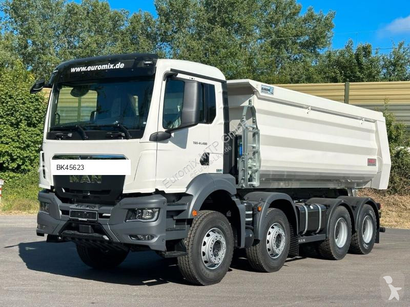 Camion MAN TGS BB 8X4 Euromix Mulden Kipper HARDOX