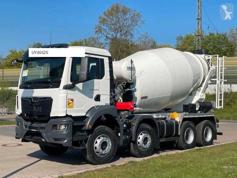 Lastbil MAN TGS 35.520 8x4 /Euro6e EuromixMTP...