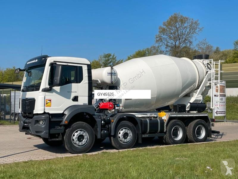 Lastbil MAN TGS 35.470 8x4 EuromixMTP EM 10 L...