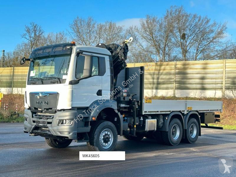 Lastbil MAN TGS 33.440 6x6 Kran HIAB 228-6