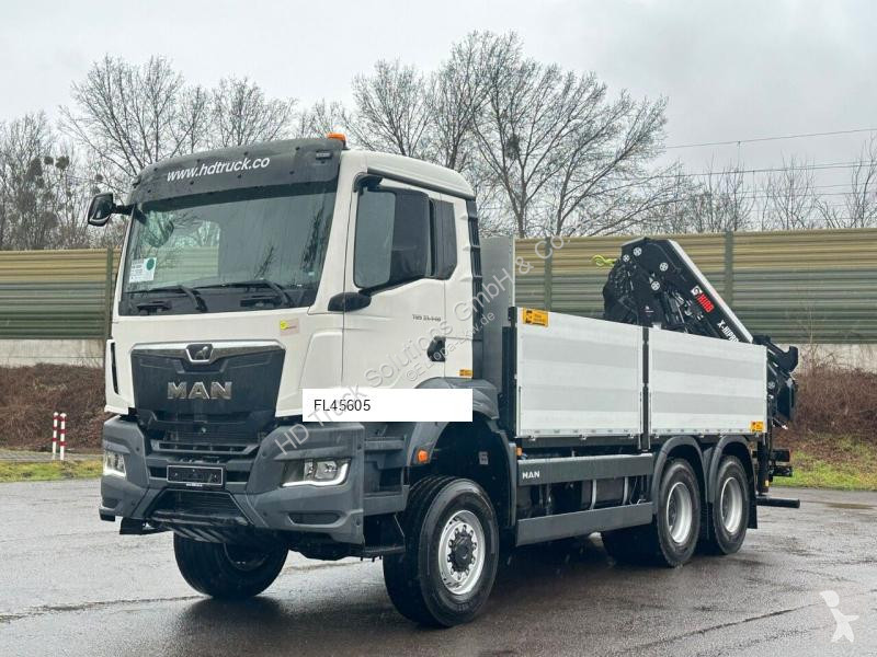 Kamion MAN TGS 33.440 6x6 Kran HIAB X-HiPro...