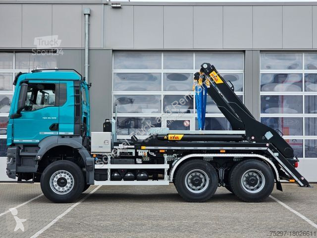 Camion MAN TGS 26.520 Absetzkipper HYVA 18 TAZ...