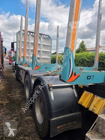 Camion Mercedes 2651 Holztransporter Blatt...