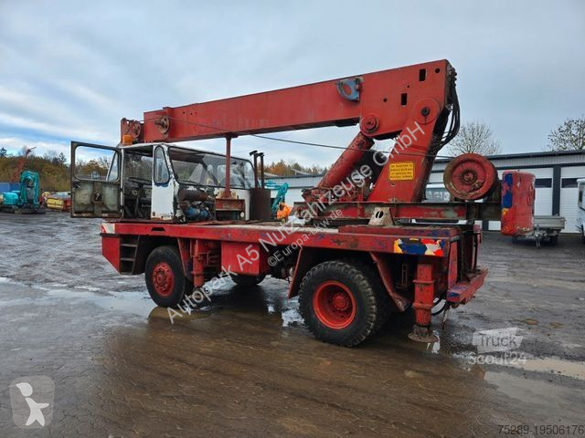 Grua Krupp Kranbau WHV 15 GMT Kran Mobilkran